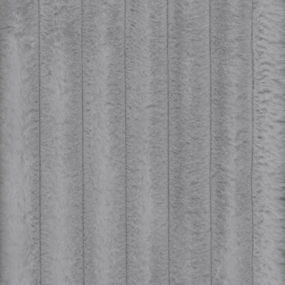 Polsterstoff/Dekostoff, Kunstfell-Strick, hellgrau, 140 cm Breite, 100% PES, Als 03