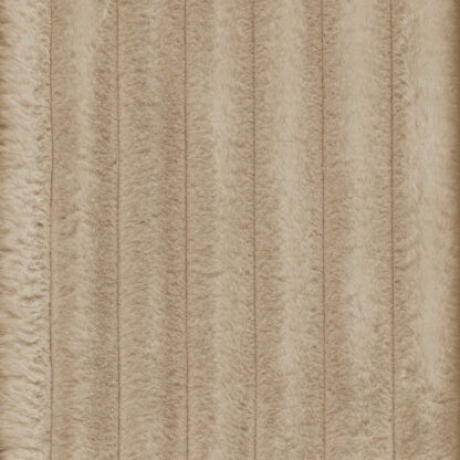 Polsterstoff/Dekostoff, Kunstfell-Strick, sandbeige, 140 cm Breite, 100% PES, Als 29