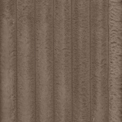Polsterstoff/Dekostoff, Kunstfell-Strick, taupe, 140 cm Breite, 100% PES, Als 35