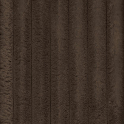 Polsterstoff/Dekostoff, Kunstfell-Strick, warmbraun, 140 cm Breite, 100% PES, Als 45