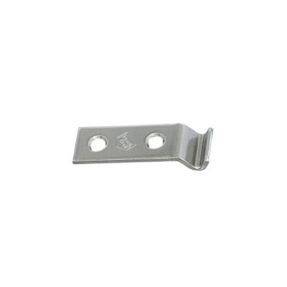 Schließhaken gekröpft 46x15mm Edelstahl matt, AV10009015