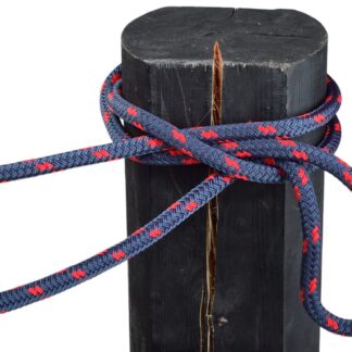 Tauwerk Robline Festmacher- Ankerleine - Palma Elastic (10mm) - Navy/Rot - YT7181231