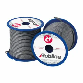 Tauwerk ROBLINE - Mini Spulen - Ocean 3000- Grau - 10m - 4mm Grau - YT7159712-10