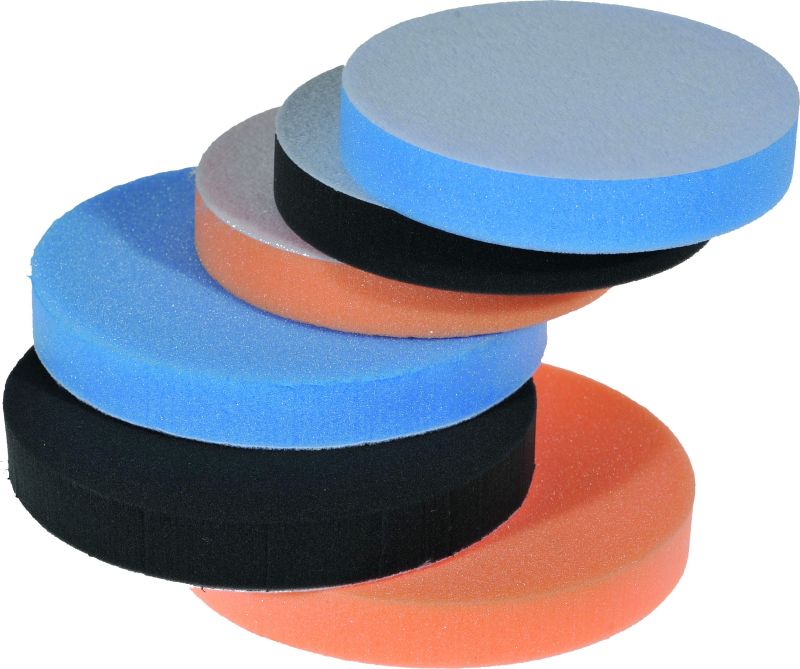 Yachticon Polierschwamm weich schwarz Ø150 x 25 mm, 06024