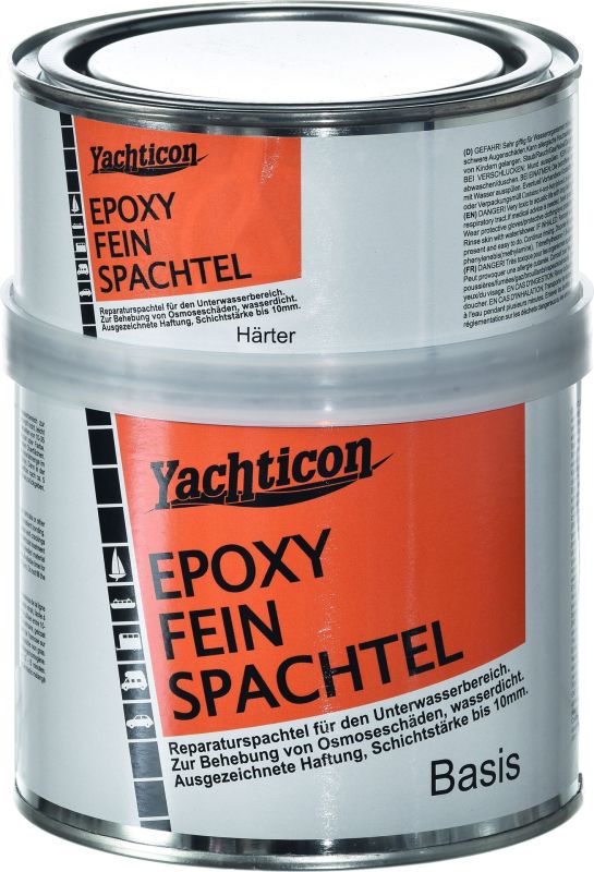 Yachticon Epoxy Feinspachtel mit Härter 450 g, 2857