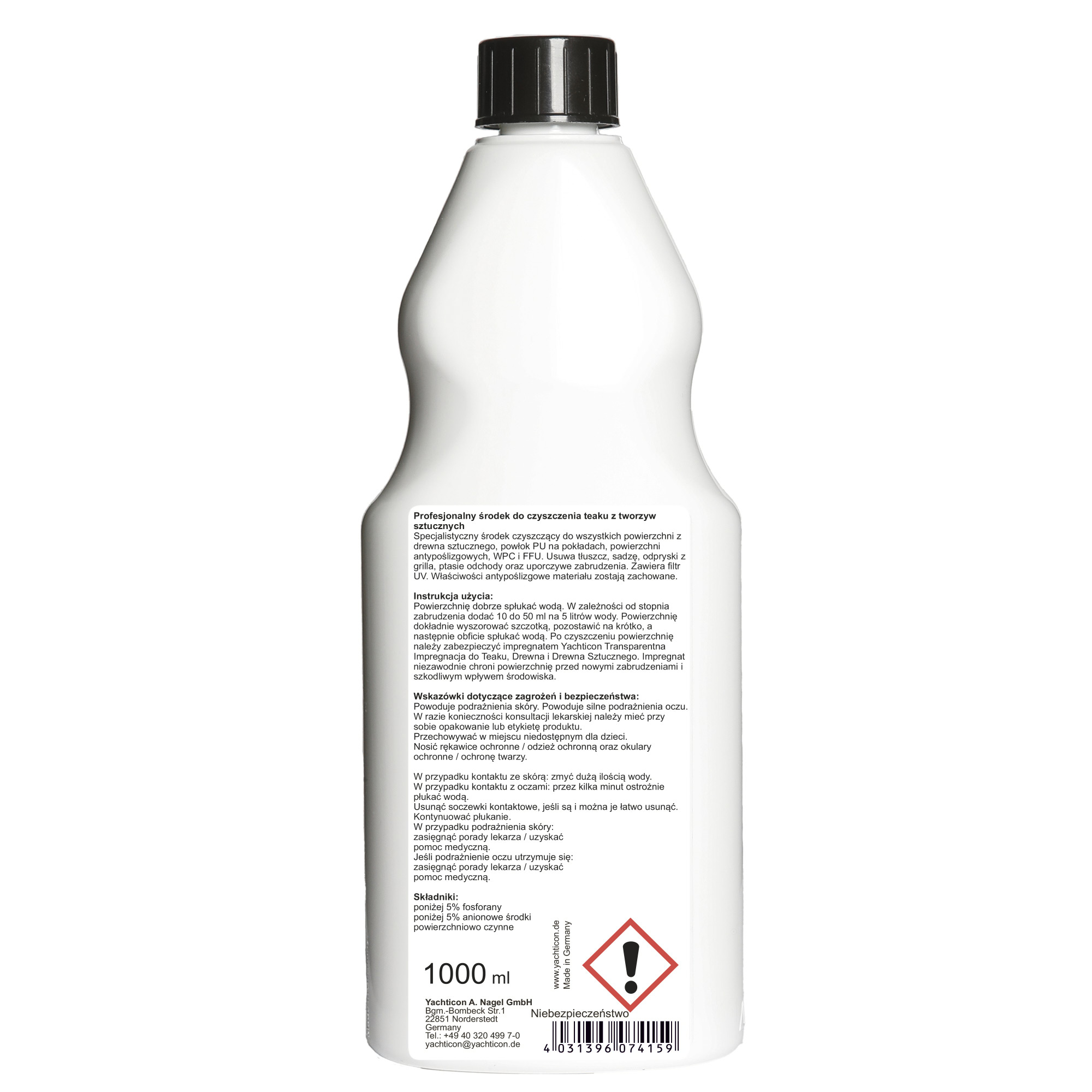 Yachticon Kunstholz Reiniger, 1000 ml, 7415 – Bild 2