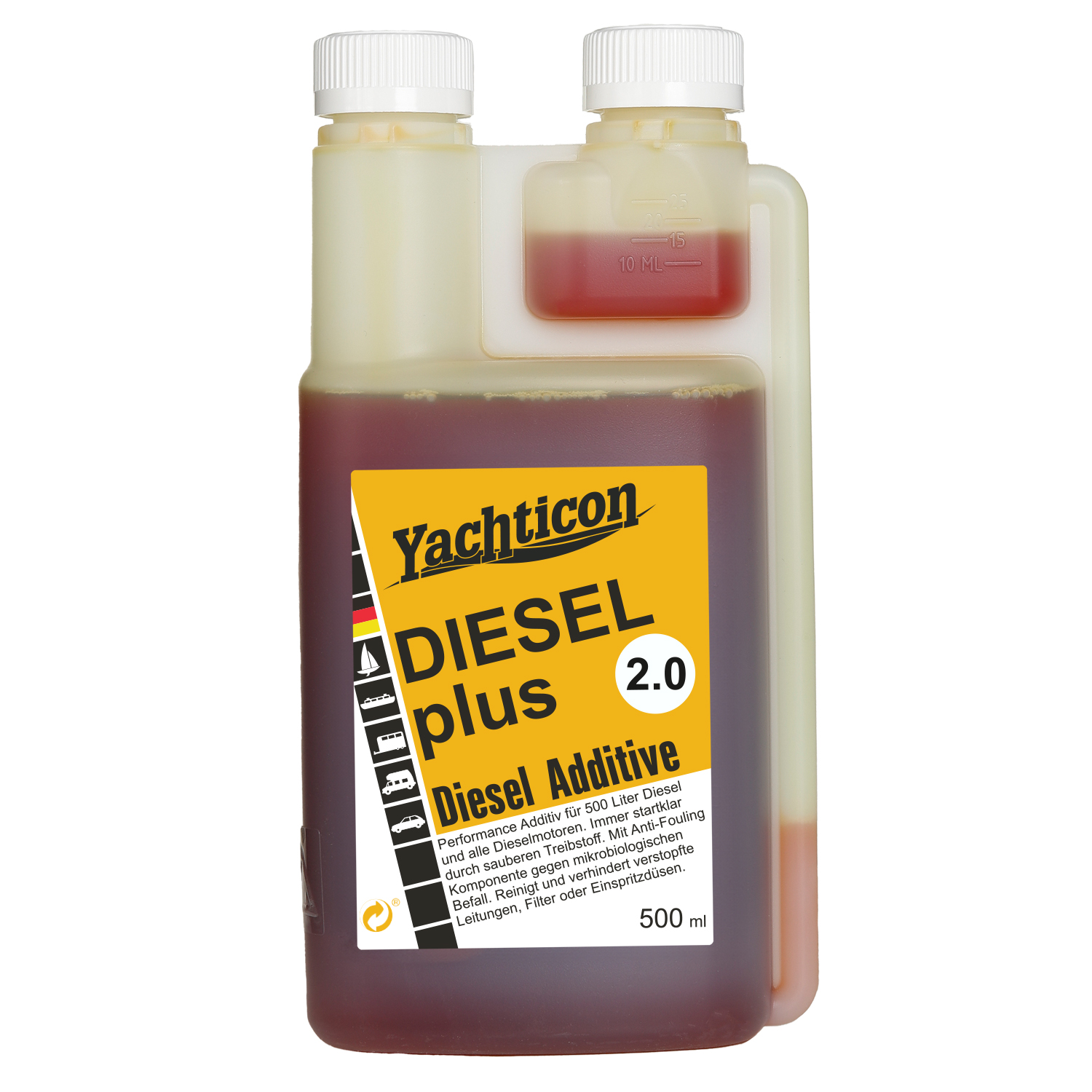 Yachticon Diesel plus 2.0 500 ml, 13213