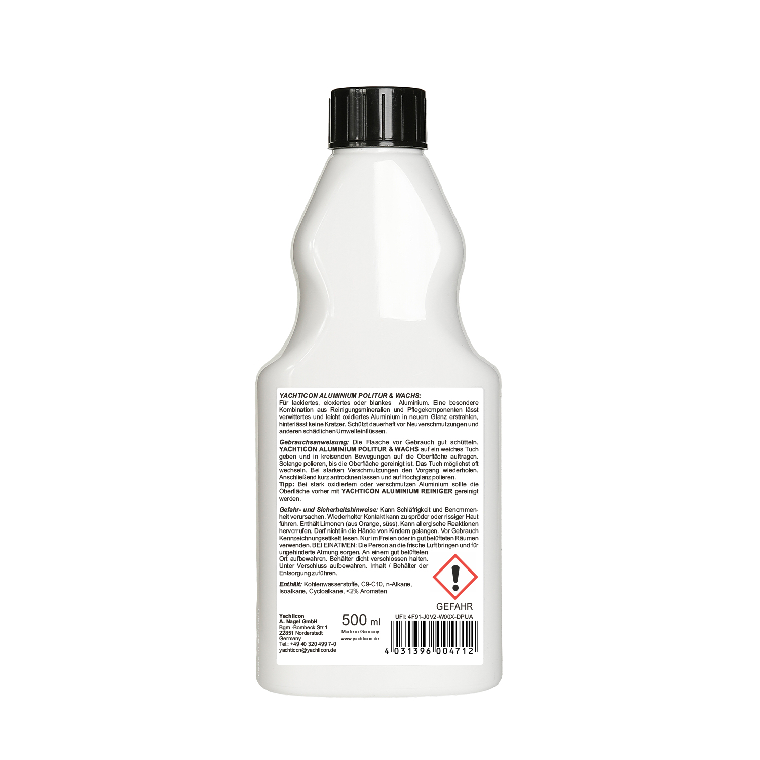 Yachticon Aluminium Politur + Wachs 500 ml, 00471 – Bild 2