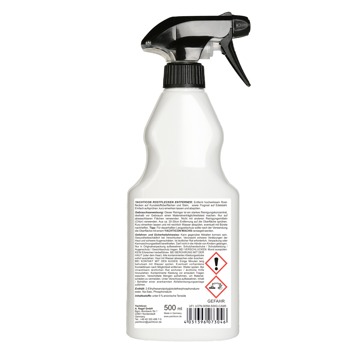 Yachticon, Rostflecken Entferner 500 ml, 32295 – Bild 2