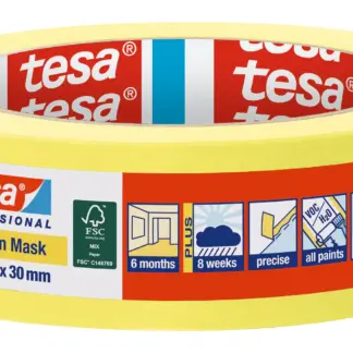 Tesa Abklebeband Professional 25 mm, 50 m