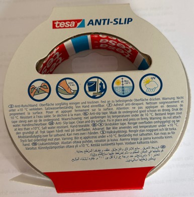 tesa Anti-Rutschband transparent 5m /25mm, T55587 – Bild 2