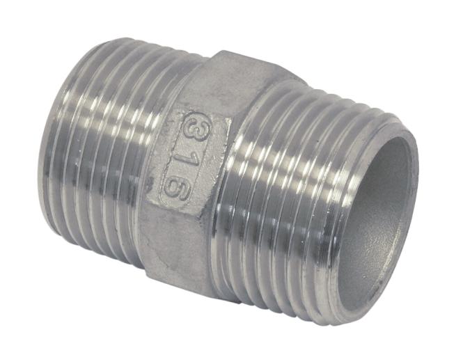Doppelgewindestück mit Außengewinde, A4 1/4", 8627414