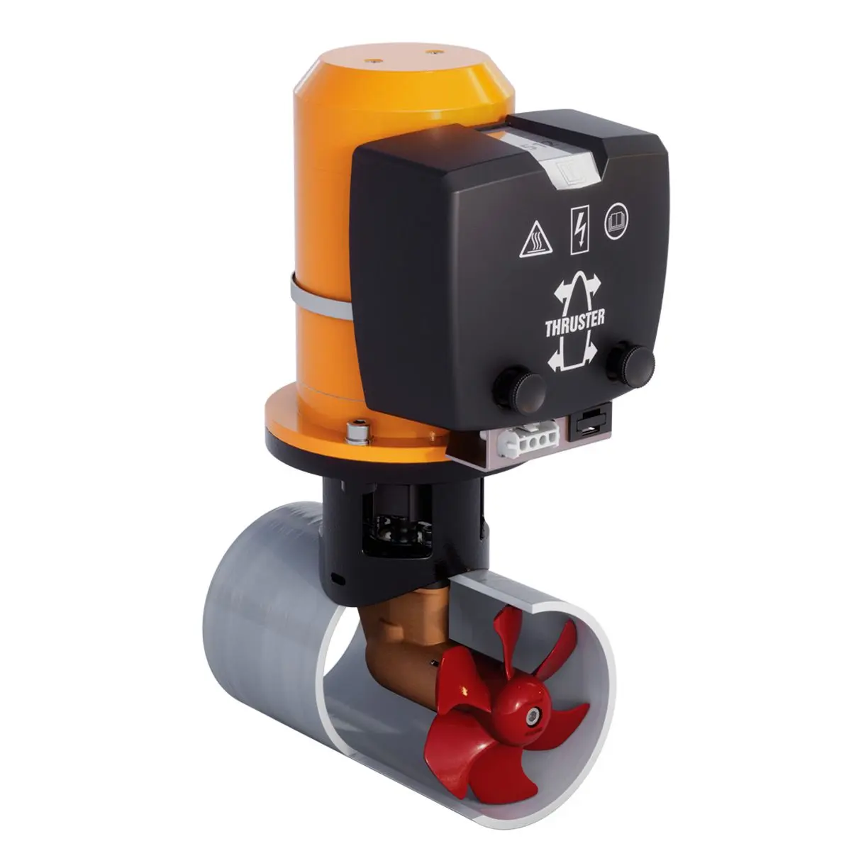 Vetus 35 kgf Bugschraube - 12V - Tunnel Ø125mm, BOW3512F